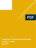 Steel Flower X Nicecactus Championship: Competition Handbook EN - English