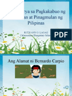 Aralin 7 Mga Teorya Sa Pagkakabuo NG Kapuluan at Pinagmulan