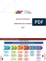 Mapa de Procesos 2017 MINISTERIO DEL TRABAJO