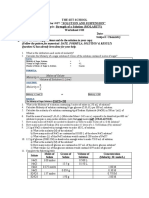 Worksheet 2 - Chapter 07 (SOLUTION AND SUSPENSION)