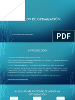 Tópicos de Optimización Parte 1