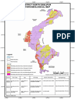 District North Dinajpur Hydrogeological Map: Legend