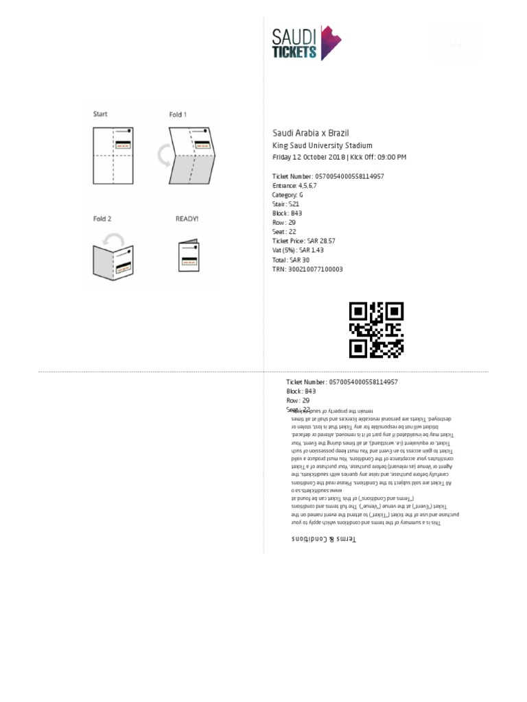 An Insightful Summary of Event Ticket Terms and Conditions PDF