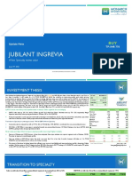 MNCL JubilantIngrevia UpdateNote Q4FY21