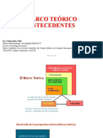Marco teórico para documento sobre antecedentes, marco conceptual y funciones