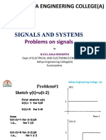 Aditya Engineering College (A) : Signals and Systems