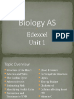 Biology AS: Edexcel Unit 1