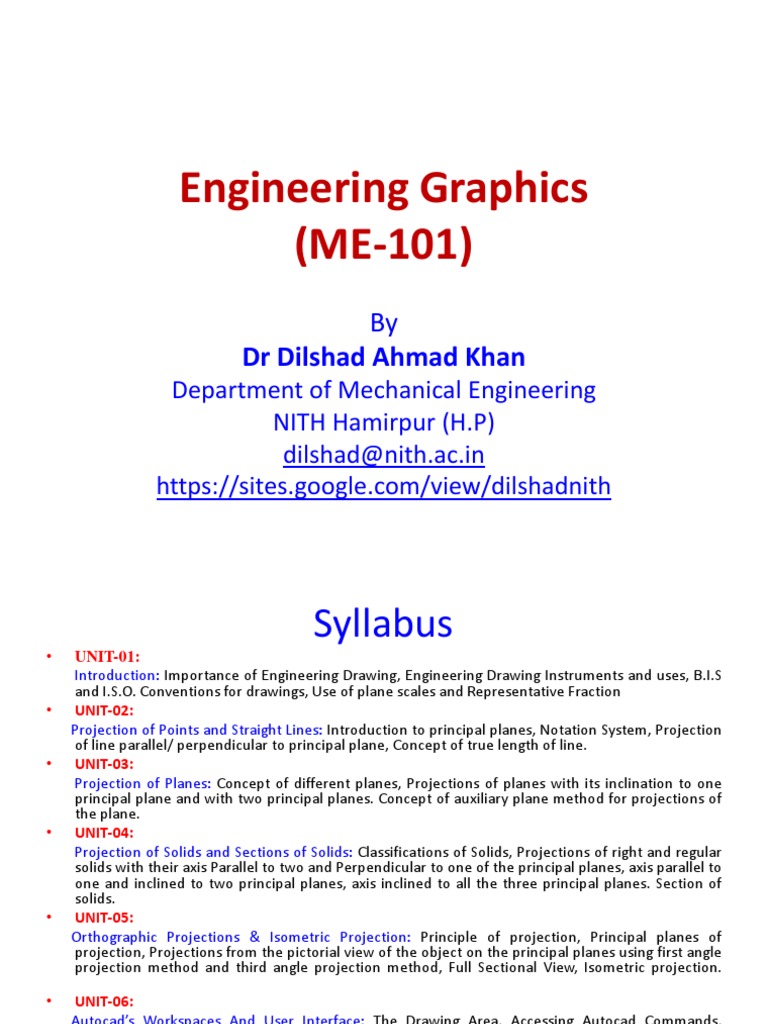 Introduction to Engineering Graphics | PDF | Drawing | Technical Drawing