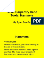 Basic Carpentry Hand Tools: Hammers: by Ryan Saucier