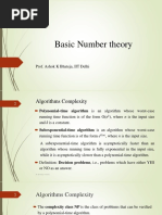 Basic Number Theory: Prof. Ashok K Bhateja, IIT Delhi