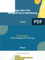 Tips Dan Trik Menjadi Guru Seimbang