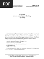 Imrpoving Loudspeaker Signal Handling Capability dn04