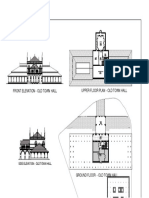 Front Elevation - Old Town Hall Upper Floor Plan - Old Town Hall