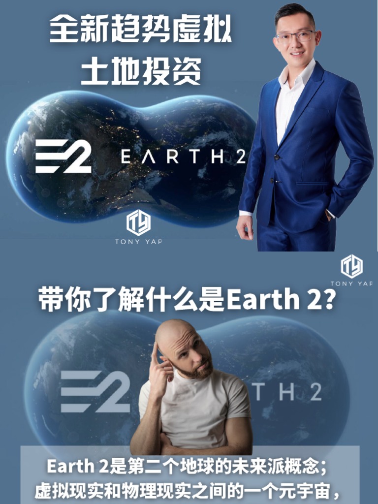 全新趋势虚拟土地投资- Earth 2 | PDF