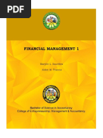 FInancial Management1 - Prelim