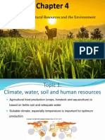 Chapter 4 Basic Agricultural Resources and The Environment