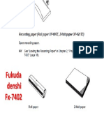 Fukuda Fx-7402 Paper Type