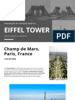 Eiffel Tower: Presented by Reinier Ormita