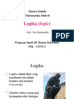 Logika Proposisi Dasar