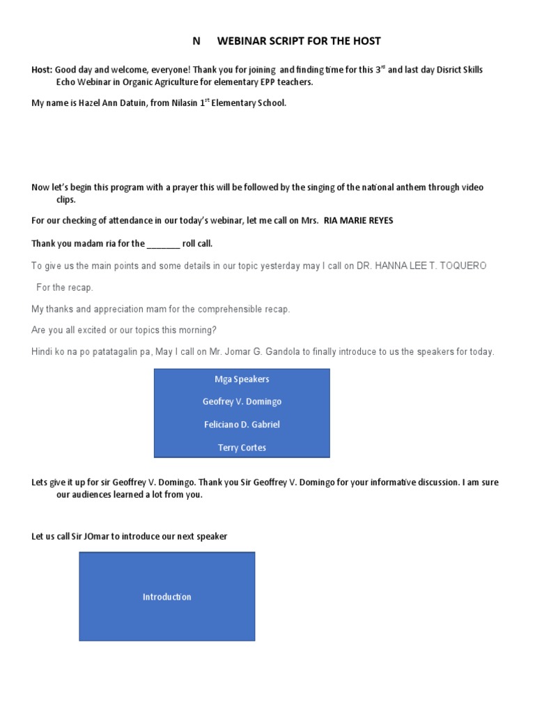 Webinar Scripts For Beginners How To Write A Webinar Script In 7