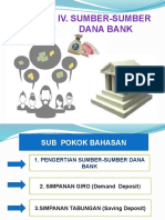 Bab IV. Sumber Dana Bank