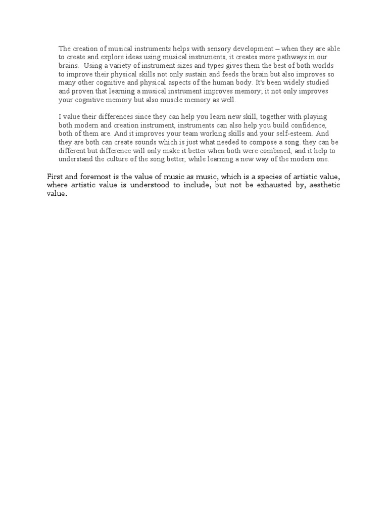 The Cognitive and Physical Benefits of Learning Musical Instruments for