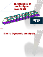 Vibration Analysis of Steel Pedestrian Bridges