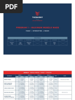8-Week Bodybuilding Program Guide | PDF | Weight Training | Physical ...