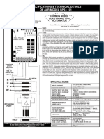 Common Model For 3 PH and 1 PH Alternator: U V W N