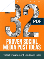 32 Proven Social Media Post Ideas by Peng Joon