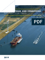 General Terms and Conditions: Including Port Tariffs