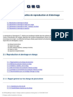 Techniques Actuelles de Reproduction Et D Alevinage