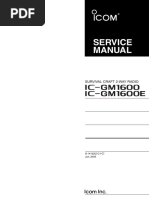 IC-GM1600 Service Manual