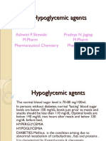 Hypoglycemic Agents in Medicinal Chemistry