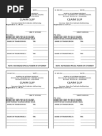 TIN Verification Slip