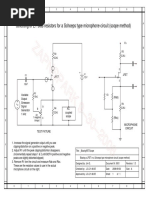 Selecting JFET Bias Resistors For A Schoeps Type Microphone Circuit (Scope Method)