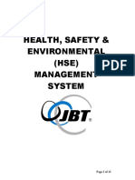 JBT HSE Management System