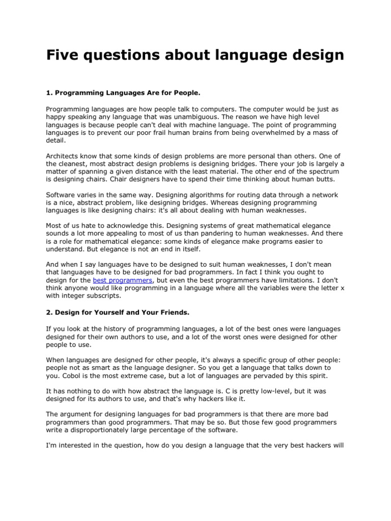 Article 2 | PDF | Computer Programming | Programming Language