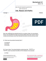 (Worksheet 2.1) - (Acids Bases and Salts)