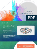 Advertising - Market Segmentation