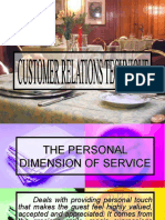 The Personal Dimension of Warm and Gracious Service
