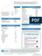 Menhaden Fish Oil Typical Analysis