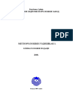 2008 - Meteoroloski Godisnjak - Klimatoloski Podaci