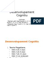 Desenvolupament Cognitiu Piaget