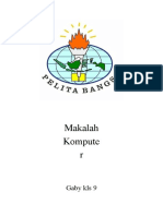 Makalah Kompute R: Gaby Kls 9