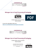 Nitrogen Use in Food Processing & Packaging2