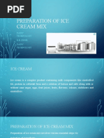 Ice Cream Manufacture: Process Flow Diagram For Ice Cream Manufacture ...