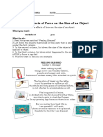Activity 2 - Grade 4 Effects of Force On The Size of Objects - RESA C. MAGUSARA