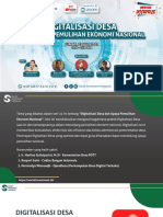 Materi SIRD22 Digitalisasi Desa Dan Upaya Pemulihan Ekonomi Nasional