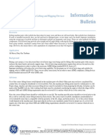 Information Bulletin: GE Power Product Service Lifting and Rigging Devices PSIB 20161117A